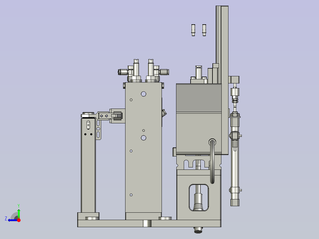 860-0300尺寸检测模组右视图