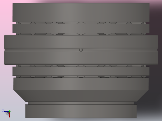 带加长阶梯形轴圈的滚针和双向推力圆柱滚子组合轴承 ZARN...L型_ZARN 90180 L.rar.rar俯视缩略图