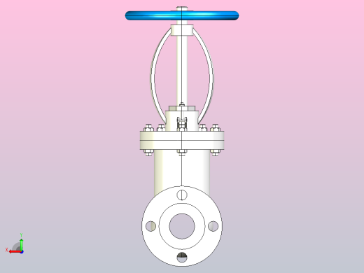 J41H-Y-Class150Lb APII美标截止阀[1.5]后视缩略图