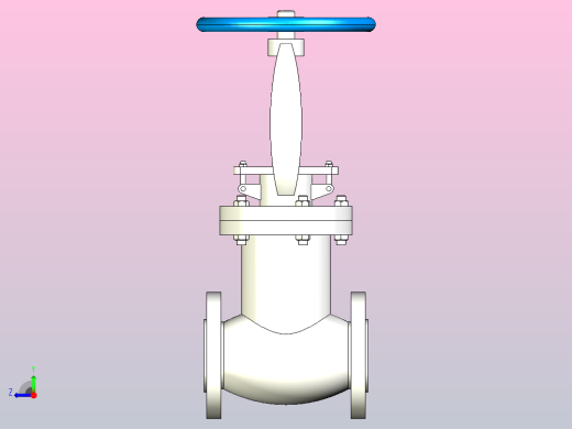 J41H-Y-Class150Lb APII美标截止阀[1.5]右视缩略图