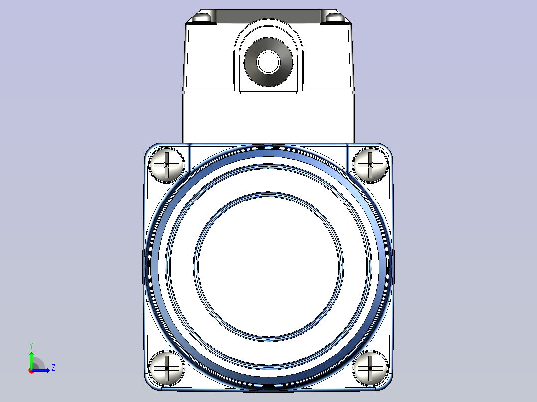 精研YR阻尼电机 15yr01-18左视图