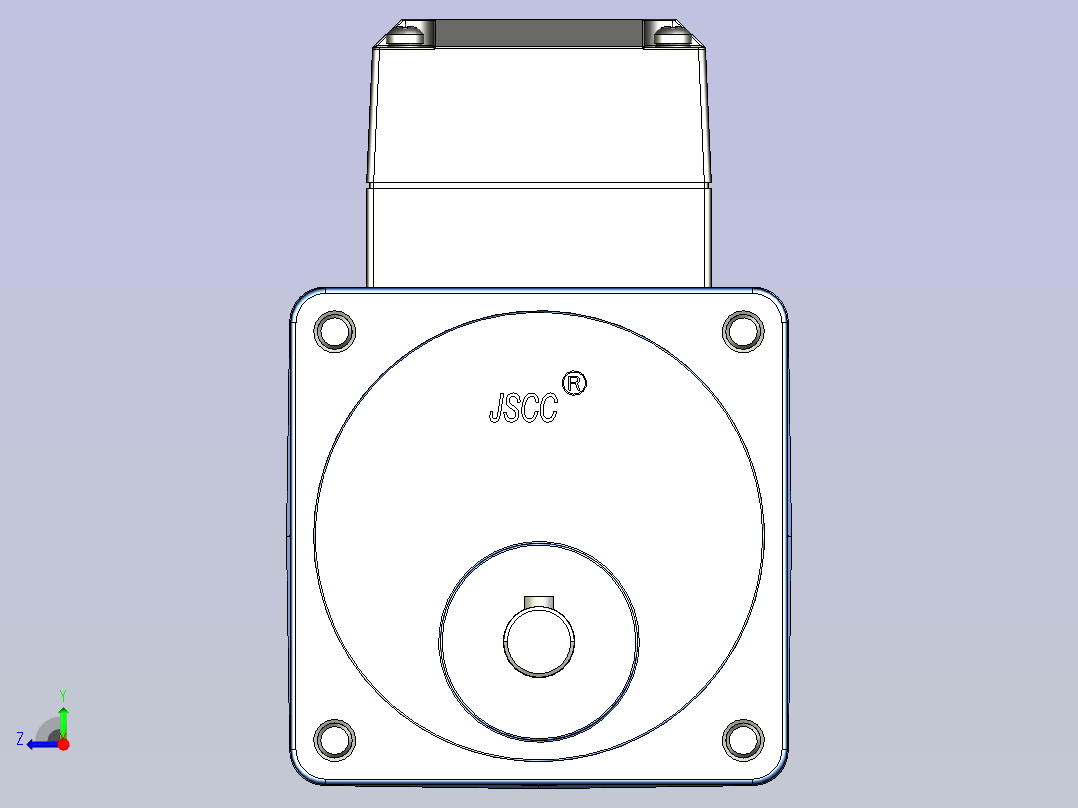 精研YR阻尼电机 15yr01-18右视图