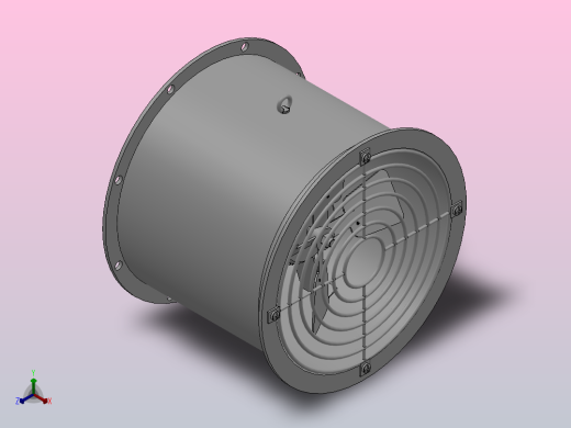 T35系列轴流式通风机（壁式）[T35-11-3.55]