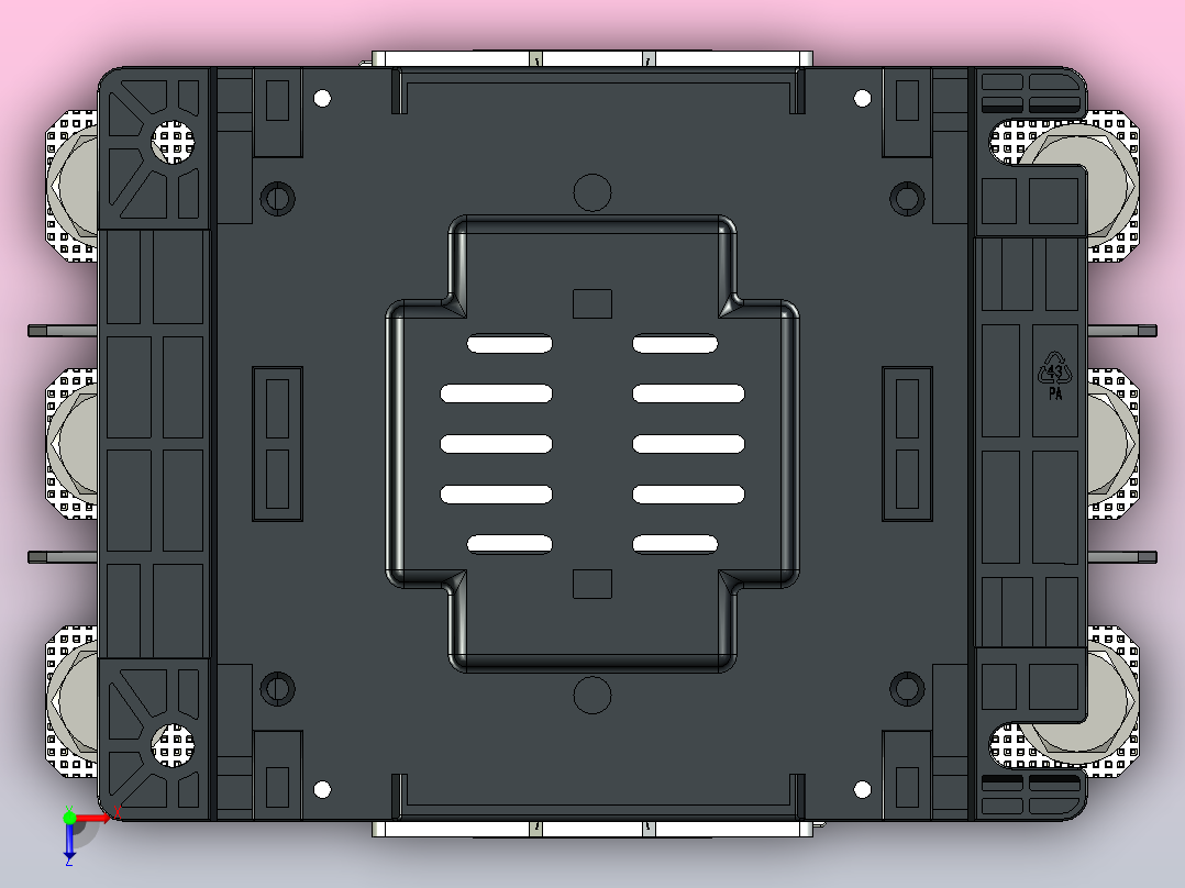 NC5-12022~18522交流接触器三维模型202205俯视图
