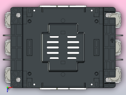 NC5-12022~18522交流接触器三维模型202205俯视缩略图