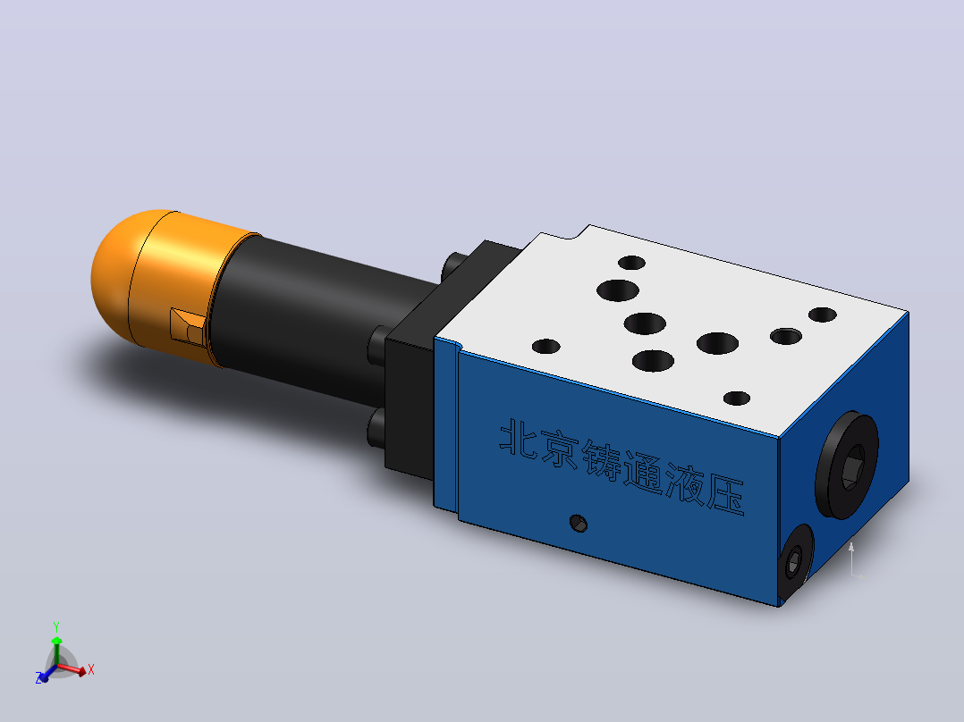 ZDR10DB2-YM 叠加式直动减压阀主视图