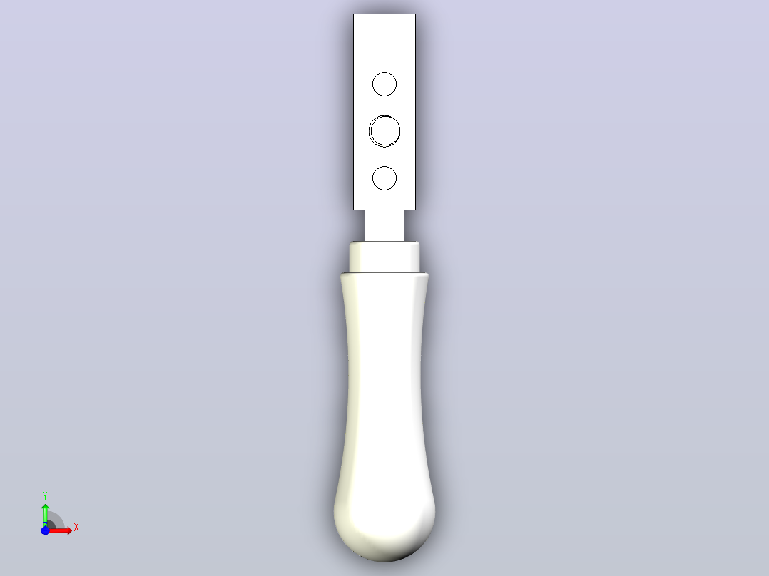 Hand Vise Assembly前视图