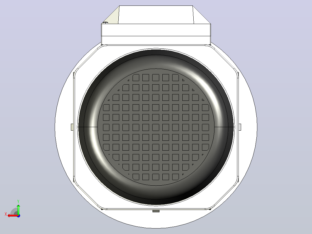 IM B5 H80-180(YE2、YE3)通用电机[YE3-132S-4-B5]后视图