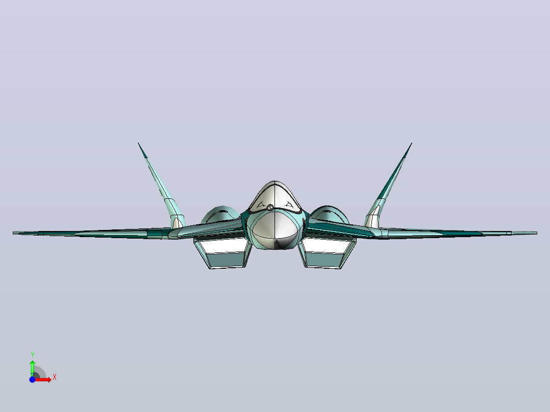 Su57前视图