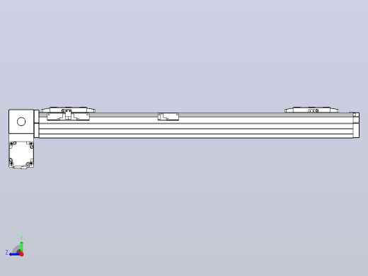 皮带直线轴双滑块型TPA-GCBS-80-P60-L225-LP-M20-N3右视缩略图