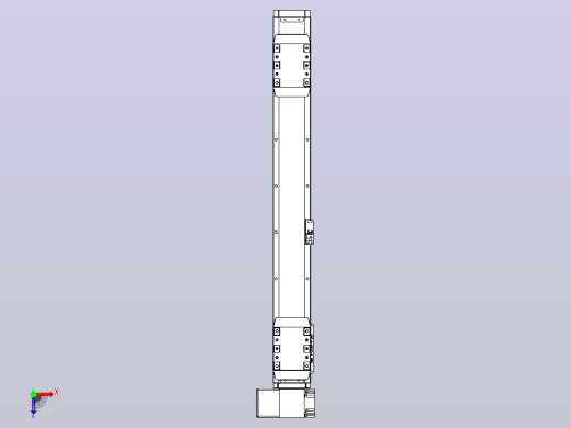 皮带直线轴双滑块型TPA-GCBS-80-P60-L225-LP-M20-N3俯视缩略图
