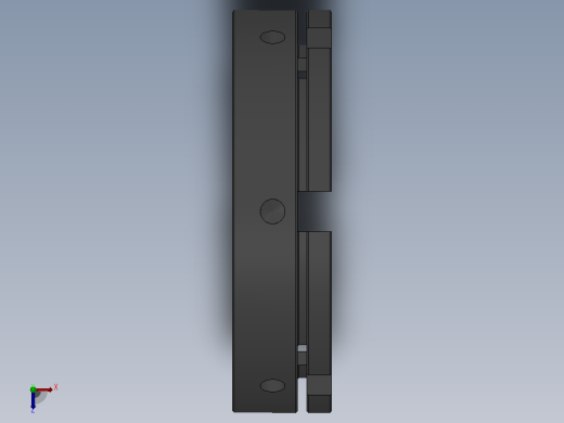 NKA开槽锁紧螺母[NKA M100×2.0]俯视缩略图