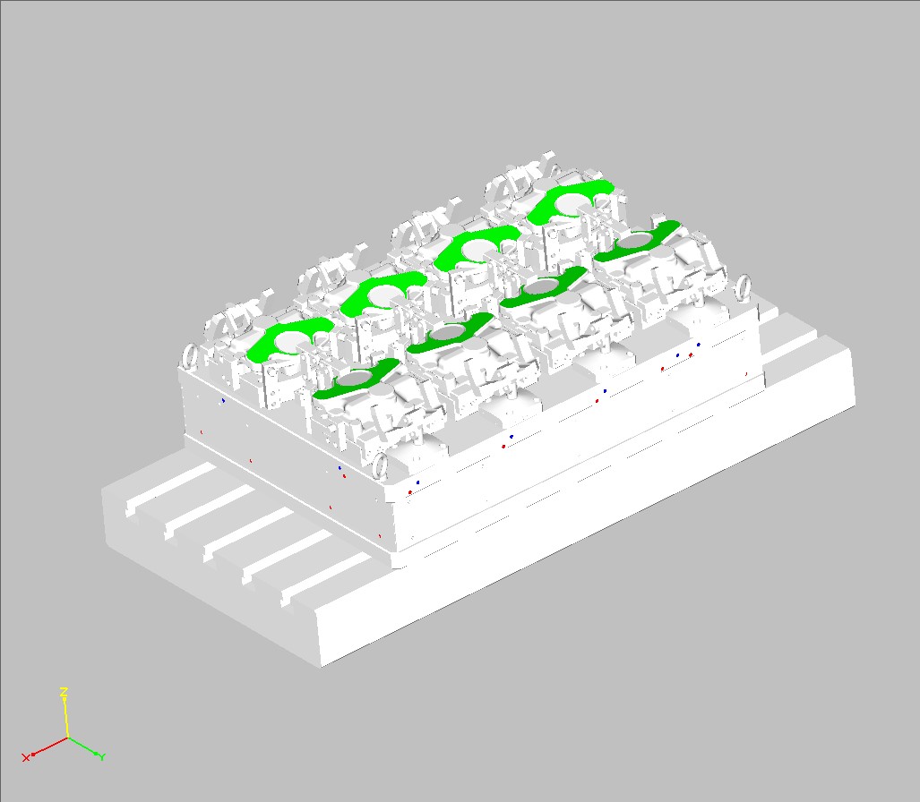 加工中心液压夹具IGS