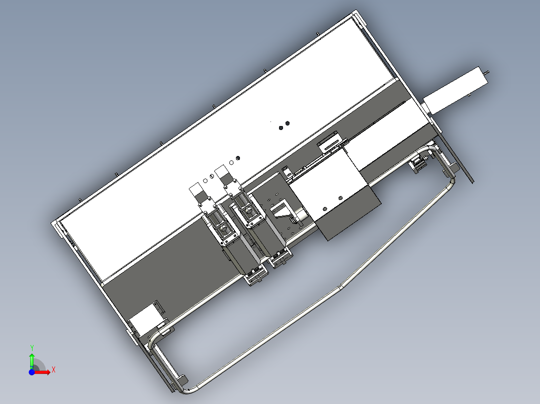 弯管类闪光对焊机前视图