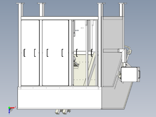 弯管类闪光对焊机俯视缩略图