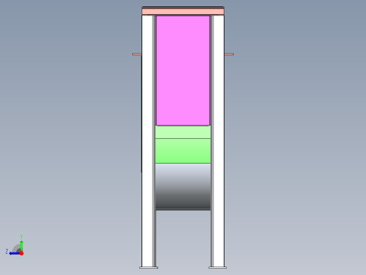 TDTG提升机下机座右视缩略图