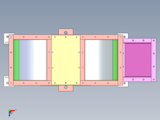 TDTG提升机下机座俯视缩略图