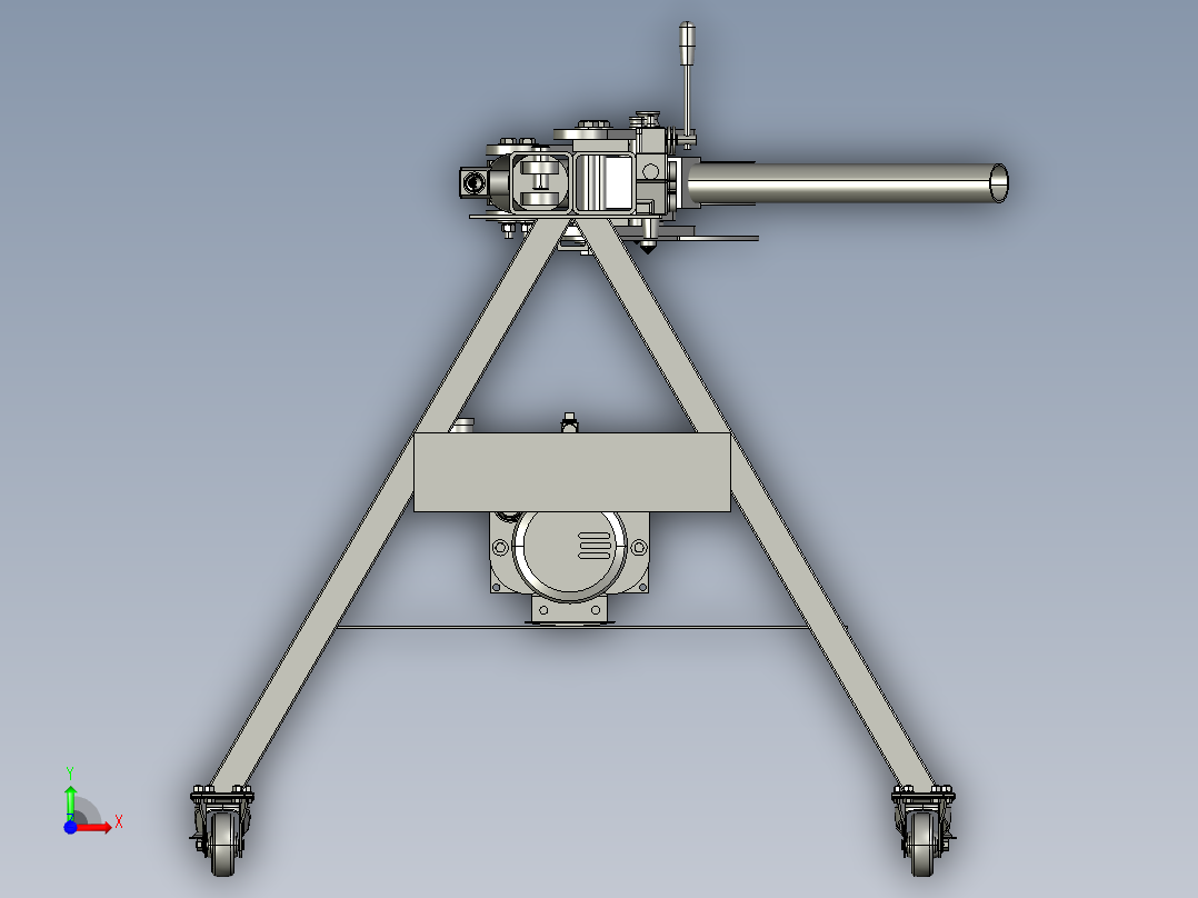 10_新型3D数控折弯机前视图