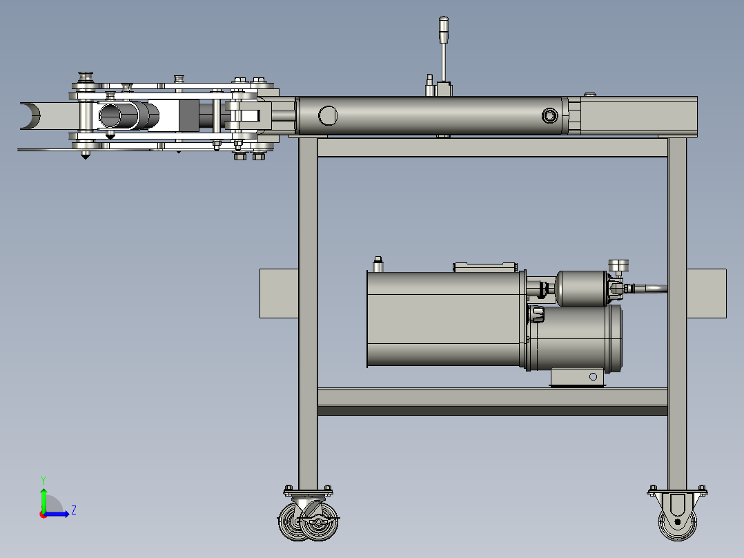 10_新型3D数控折弯机左视图