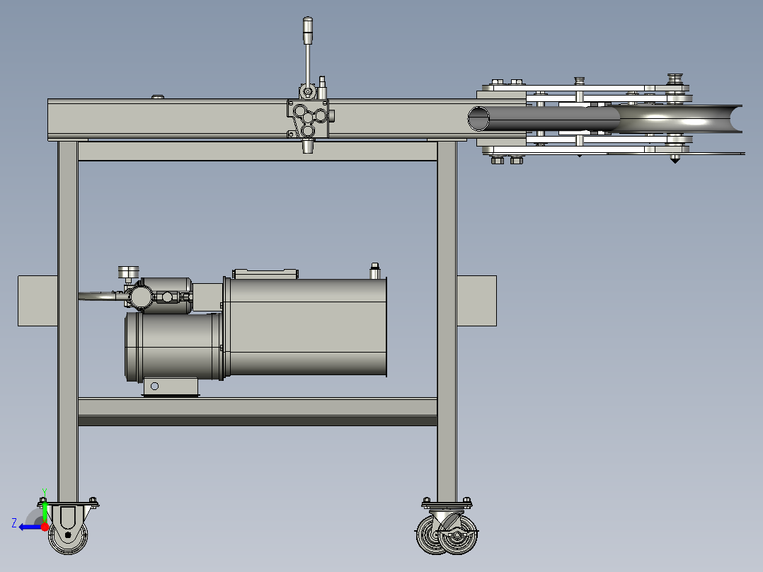 10_新型3D数控折弯机右视图