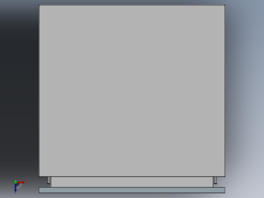 办公文件柜俯视缩略图