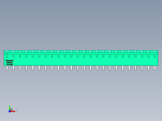 DEGSON 2EDG 系列 5.0mm 可插拔接线端子组-2EDGV-5.0-24P-14-00AH前视缩略图