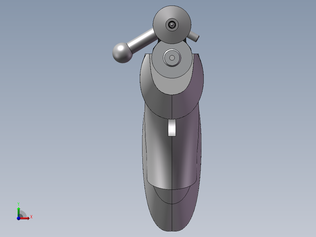 B50气步枪前视图