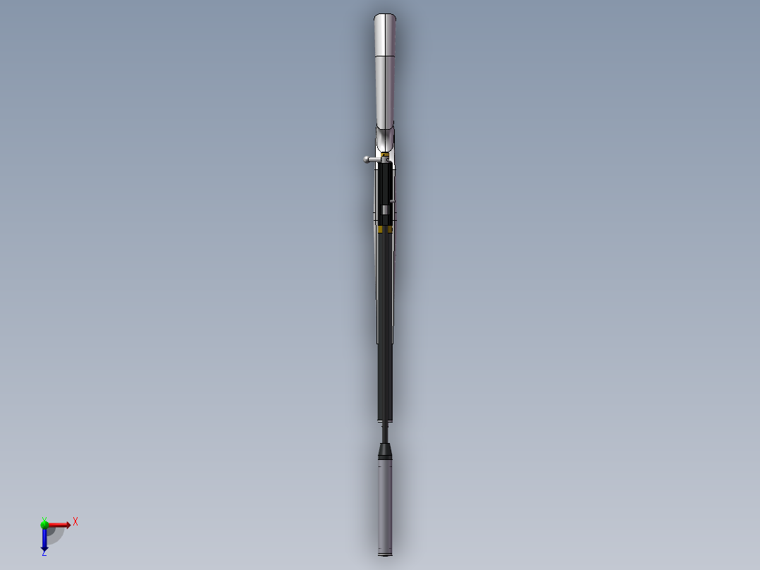 B50气步枪俯视图