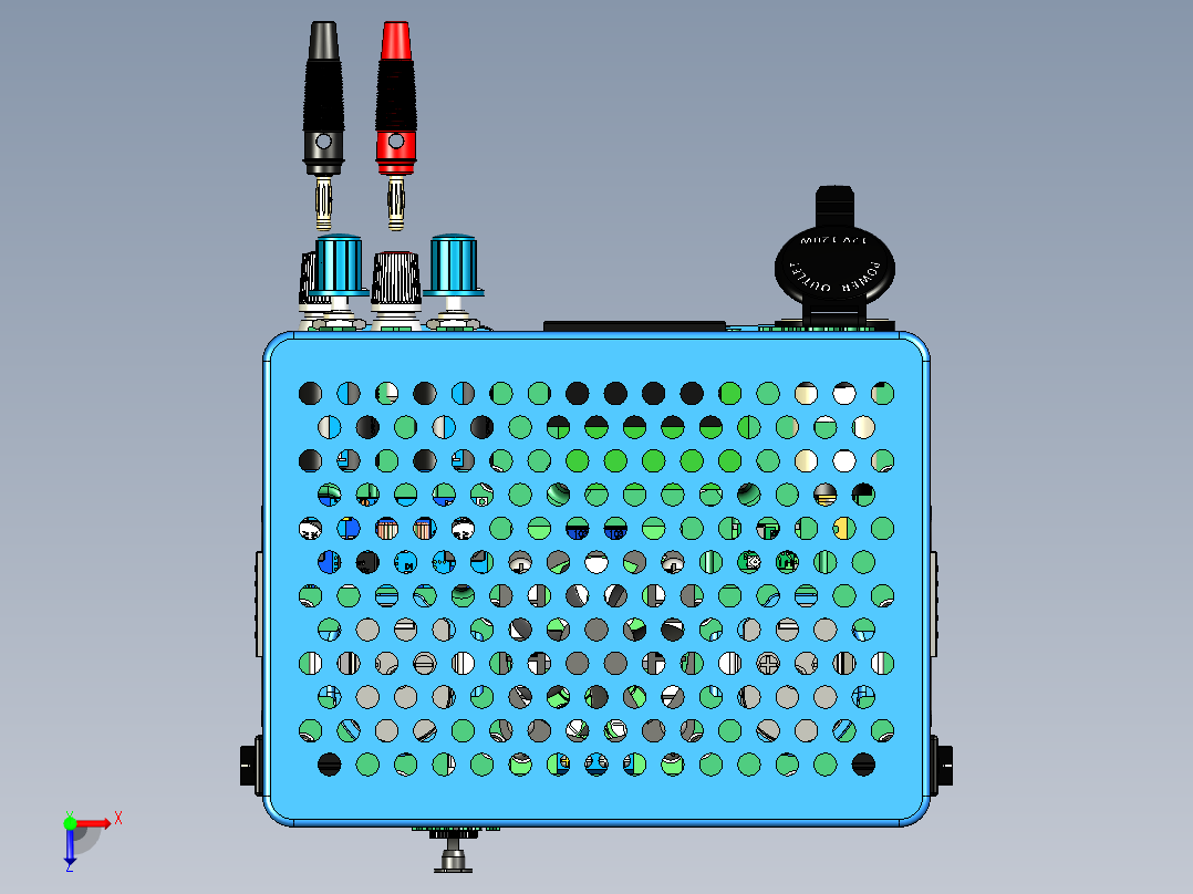 电源2 (34)俯视图