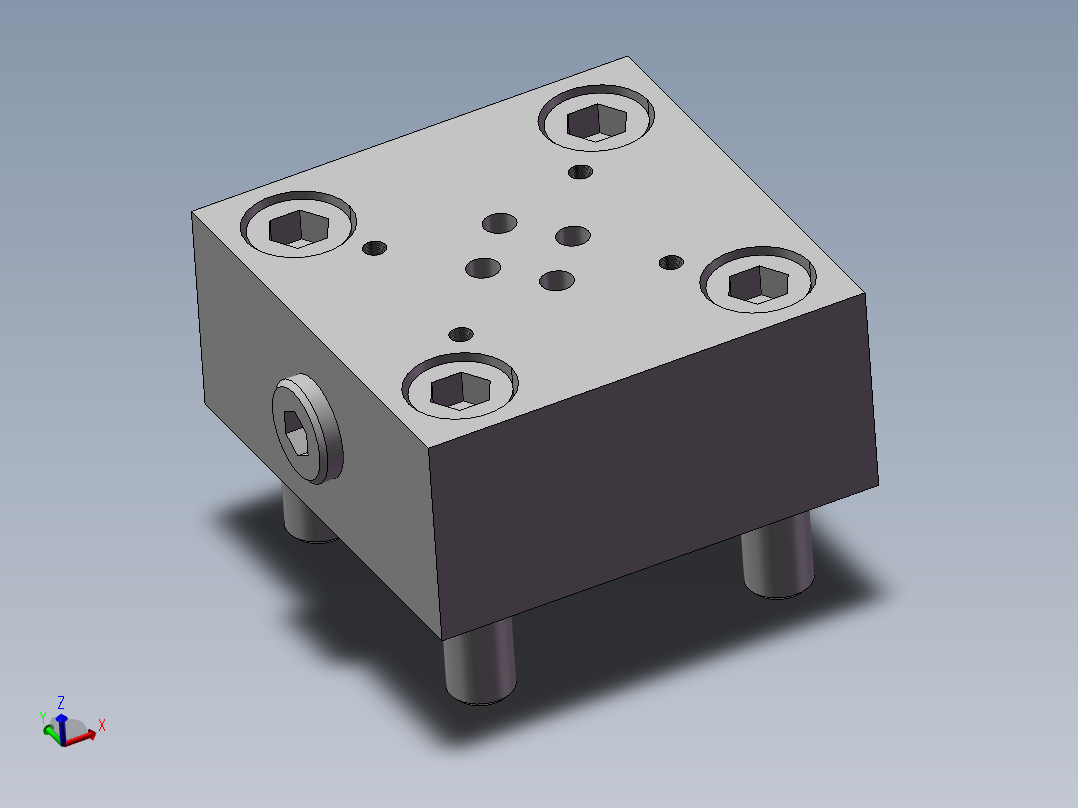 力士乐液压阀-LFA_25_WEA-7X方向控制盖板