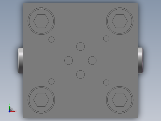 力士乐液压阀-LFA_25_WEA-7X方向控制盖板前视缩略图