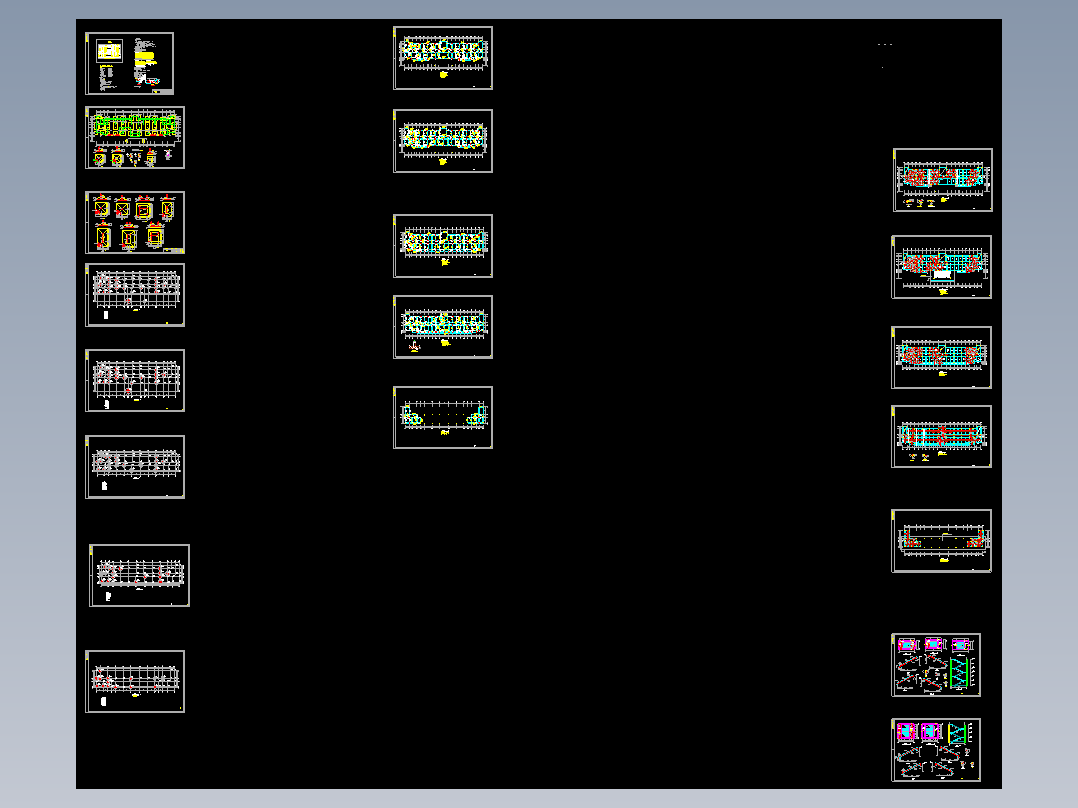 【5层】5332.71平米框架办公楼（计算书、建筑、结构施工图）