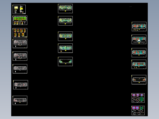 【5层】5332.71平米框架办公楼（计算书、建筑、结构施工图）