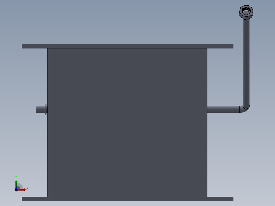 除尘器8000cfm前视图
