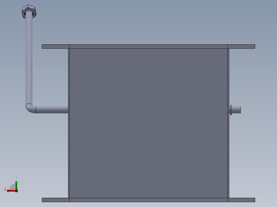 除尘器8000cfm后视图