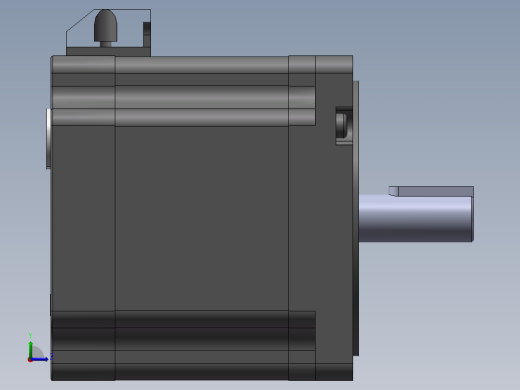 雷赛步进电机86CM45左视缩略图