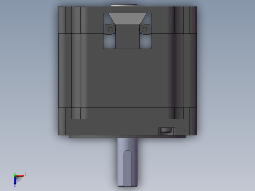 雷赛步进电机86CM45俯视缩略图