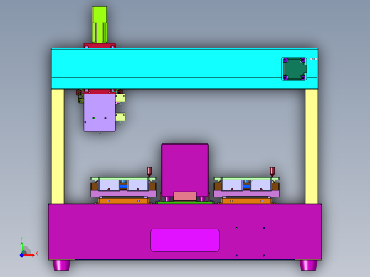 真空吸取式高速智能螺钉紧固机构前视缩略图