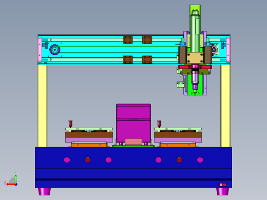 真空吸取式高速智能螺钉紧固机构后视缩略图