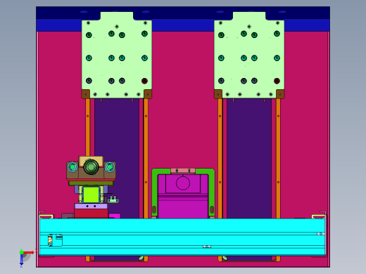 真空吸取式高速智能螺钉紧固机构俯视缩略图