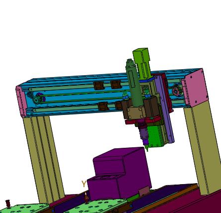 真空吸取式高速智能螺钉紧固机构