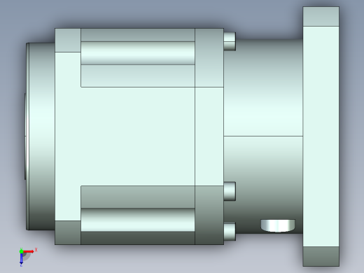 直齿孔PLX142-L1 35-114.3-200-M12-ZJ.stp俯视缩略图