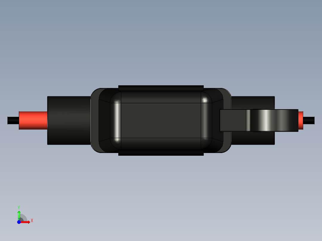 直列式刀片保险丝座前视图