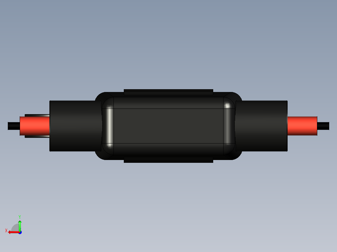 直列式刀片保险丝座后视图