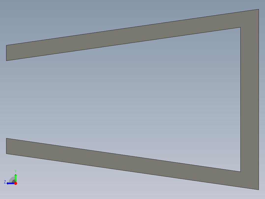 型材-BR PVC SLIDE PROFILE 3842146905.STEP右视图