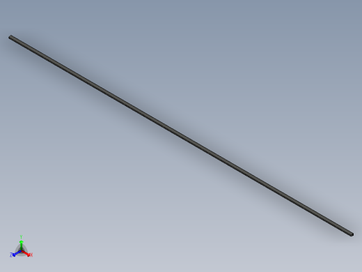 型材-BR PVC SLIDE PROFILE 3842146905.STEP正等轴测缩略图