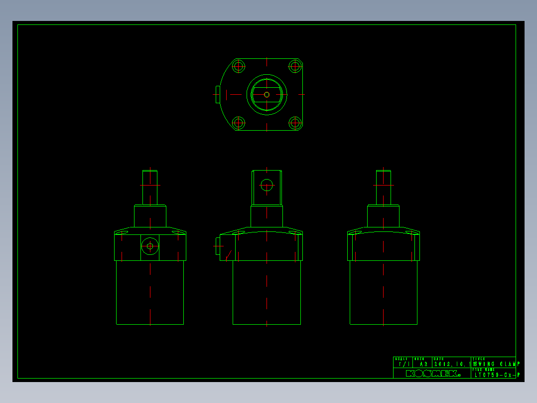 KOSMEKLT0750-Cx-P多系列多零件图纸模型多系列多零件图纸模型