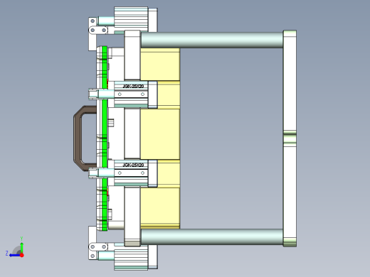 AAPB0-TRIM-CNC4笔记本CNC工装夹具三维模型-0106右视缩略图