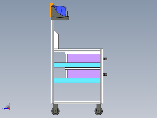 移动工具台右视缩略图