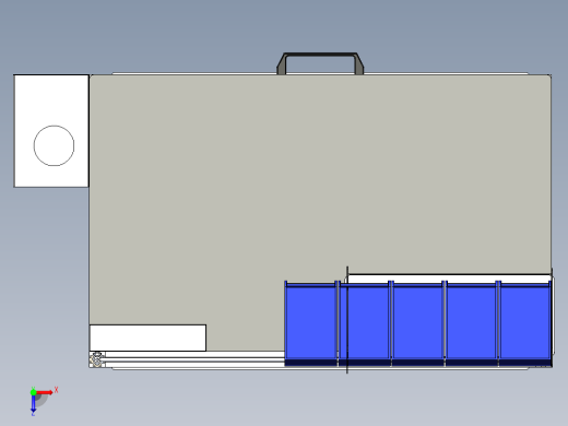 移动工具台俯视缩略图